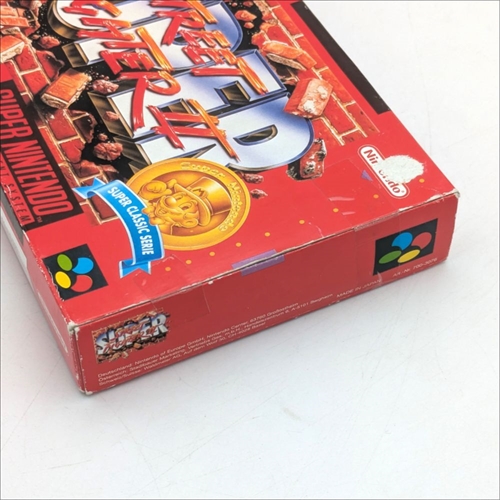 Super Street Fighter II - Nintendo Classics - Original Kasse - SNES Spil - (EUR) (B Grade) (Genbrug)
